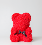 Teddy Rose Bear: Artificial Roses