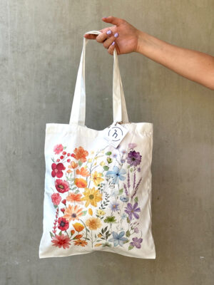 Floral Tote Bag