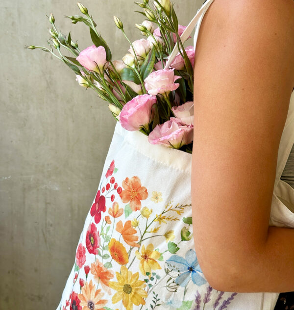 Floral Tote Bag